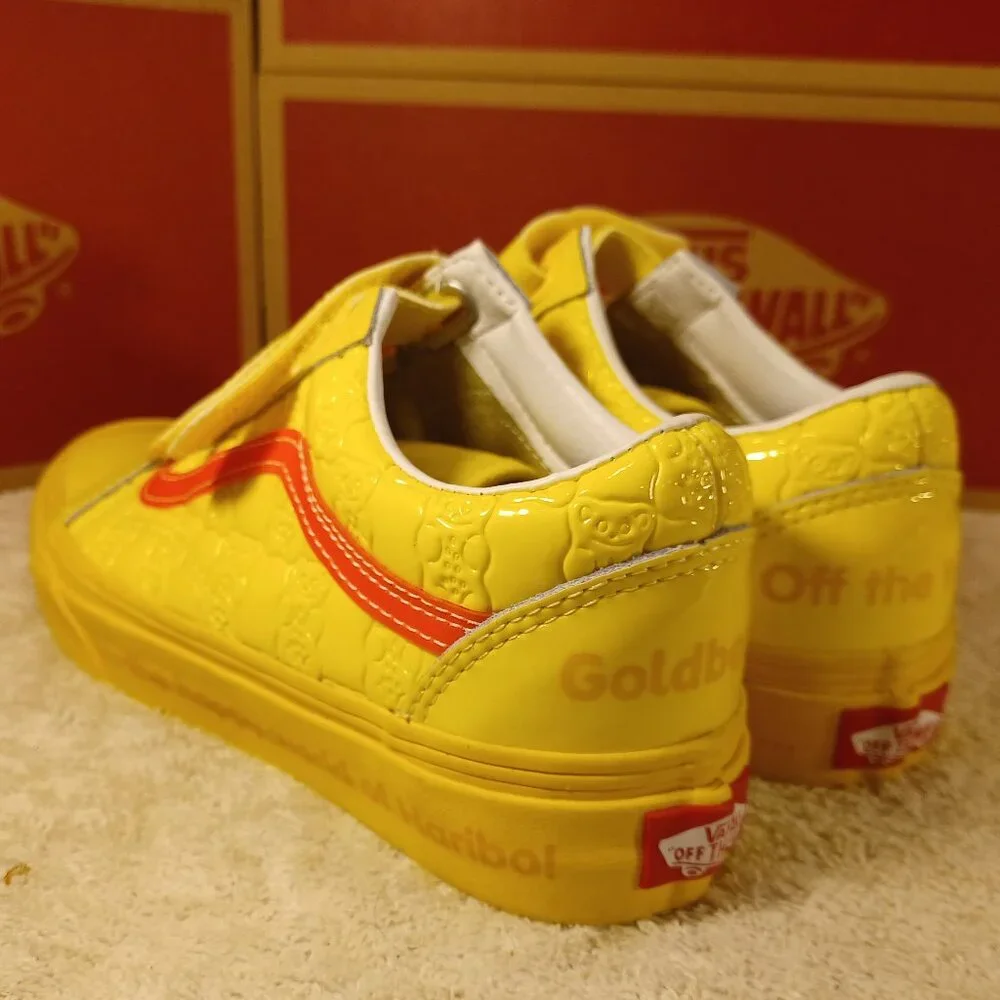 Vans X Haribo Youth 2 Old Skool V Checkerboard Yellow VN0A3D29BK2